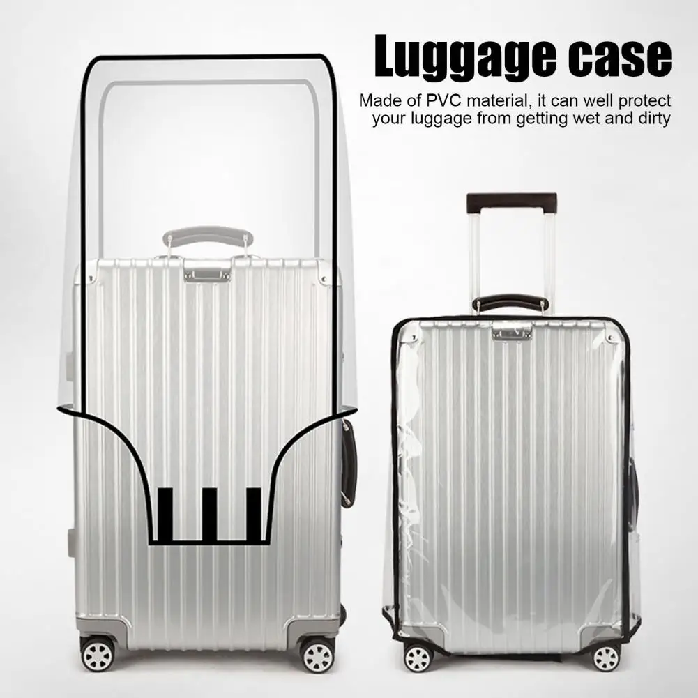 Luggage Cover Waterproof Suitcase Protective Cover for 20/24/28/30 Inch Luggage Impact Resistant Travel Wrap for Smooth
Luggage Cover Waterproof Suitcase Protective Cover for 20/24/28/30 Inch Luggage Impact Resistant Travel Wrap for Smooth