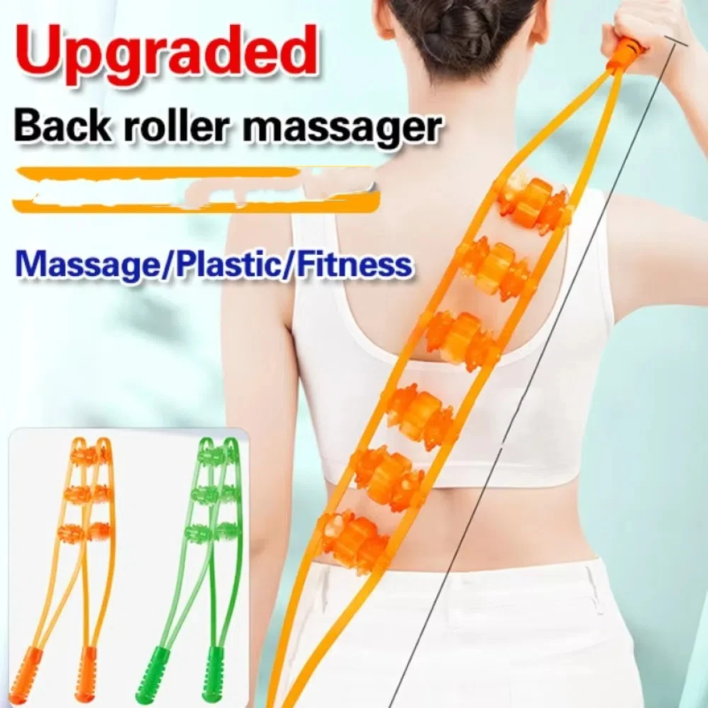 Hand-held Back Massager Massage Roller Tool Multi-Function Fitness Massage Roller Bead Shoulder Neck Muscle Massager
Hand-held Back Massager Massage Roller Tool Multi-Function Fitness Massage Roller Bead Shoulder Neck Muscle Massager