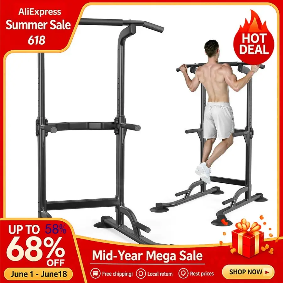 Power Tower Pull Up Bar Station, 450LBS Stable Power Tower Training HeavyDuty Fitness Equipment for Home Gym, Custom
Power Tower Pull Up Bar Station, 450LBS Stable Power Tower Training HeavyDuty Fitness Equipment for Home Gym, Custom