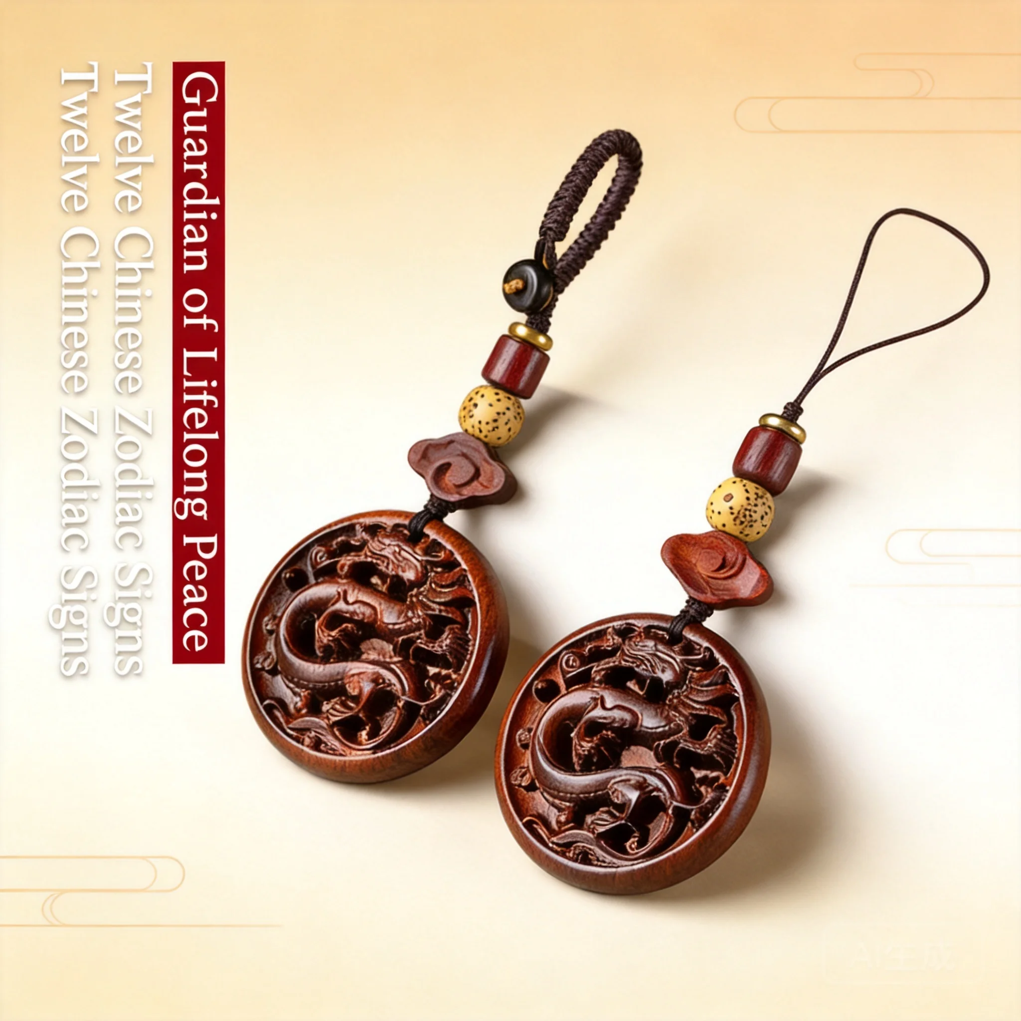 Small Leaf Red Sandalwood 12 Chinese Zodiac Car Keychain Phone Charm Hollow Carved Peace Buckle Hanging Pendant For Bag Decor
Small Leaf Red Sandalwood 12 Chinese Zodiac Car Keychain Phone Charm Hollow Carved Peace Buckle Hanging Pendant For Bag Decor