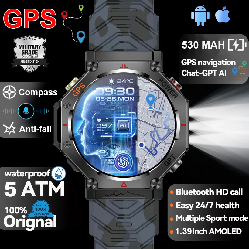 2026 T-Rex 3 Ultra Мужские Смарт-часы Оригинальный 10ATM Водонепроницаемый GPS Прочный Компас Военный 100+ Спортивный Режим Смарт-Браслет
2026 T-Rex 3 Ultra Мужские Смарт-часы Оригинальный 10ATM Водонепроницаемый GPS Прочный Компас Военный 100+ Спортивный Режим Смарт-Браслет