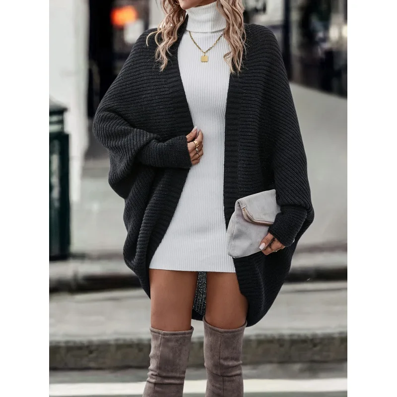 Pure Color Batwing Sleeve Open Cardigan Women's Sweater T 69023 Fashionable Spring Outerwear Comfortable Fit Online Exclusive
Pure Color Batwing Sleeve Open Cardigan Women's Sweater T 69023 Fashionable Spring Outerwear Comfortable Fit Online Exclusive