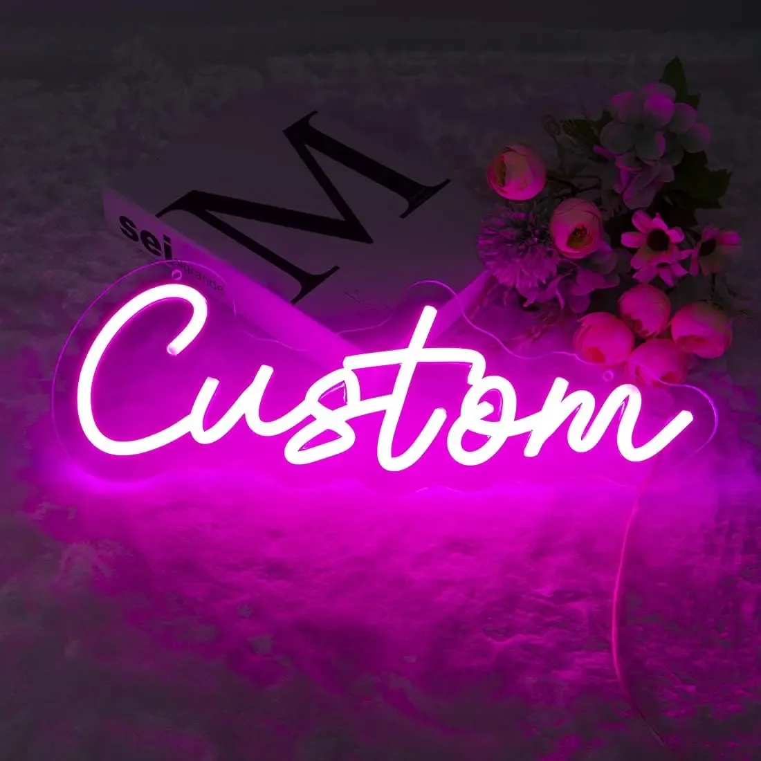 Custom Neon Sign Personalized Name Sign Led Neon Night Light Birthday Gifts Room Bedroom Decoration Wall Wedding LED Neon Lamp
Custom Neon Sign Personalized Name Sign Led Neon Night Light Birthday Gifts Room Bedroom Decoration Wall Wedding LED Neon Lamp