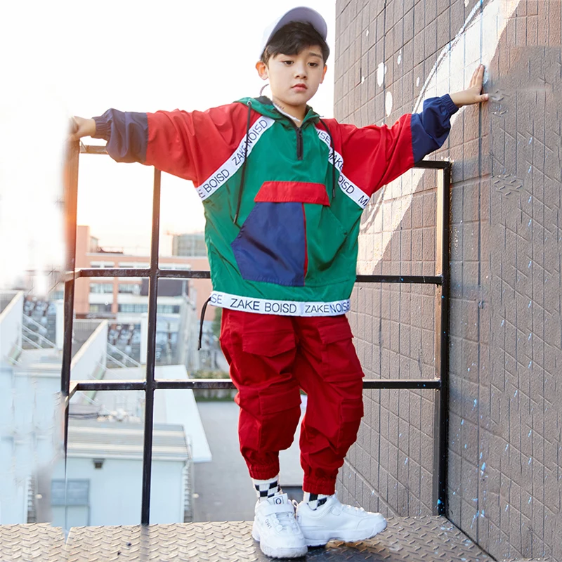 Sweatshirt Loose Pants Kids Hip Hop Dancing Clothes Street Wear Children'S Jazz Dance Costumes Boys Long Sleeve Hoodie
Sweatshirt Loose Pants Kids Hip Hop Dancing Clothes Street Wear Children'S Jazz Dance Costumes Boys Long Sleeve Hoodie