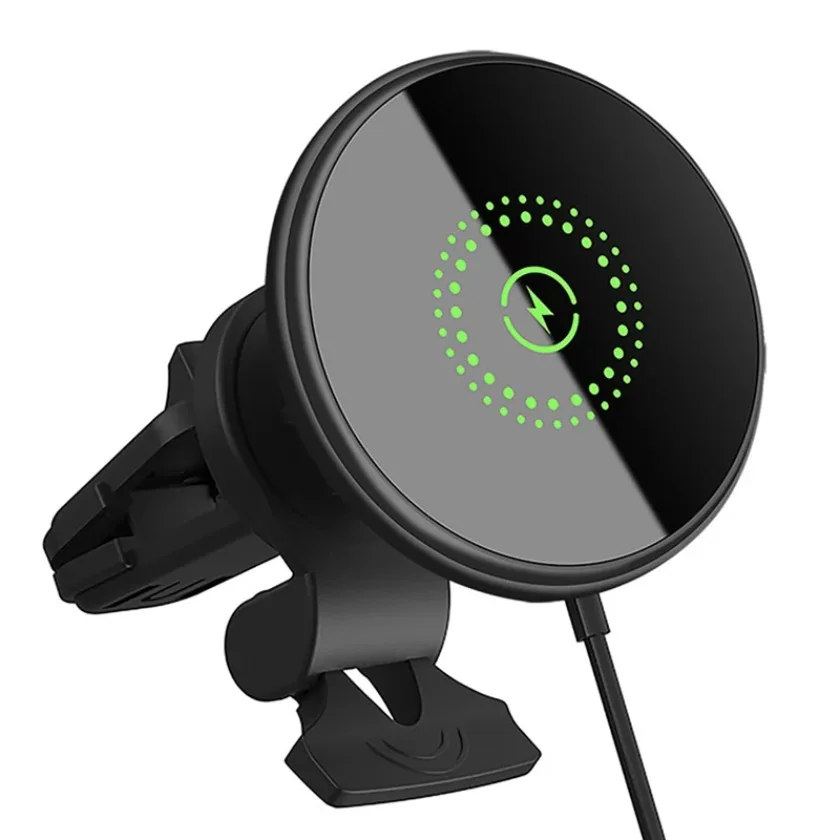 Магнитный беспроводной автомобильный держатель-зарядка для телефона на воздуховод для Magsafe iPhone 17 16 15 14 13 12 Pro Max, универсальный держатель для телефона
Магнитный беспроводной автомобильный держатель-зарядка для телефона на воздуховод для Magsafe iPhone 17 16 15 14 13 12 Pro Max, универсальный держатель для телефона