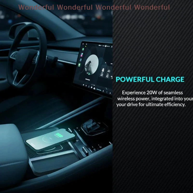 Wireless Car Charger Mat 20W Fast Charge NonSlip Pad Dashboard Console Modification Mobile Accessories
Wireless Car Charger Mat 20W Fast Charge NonSlip Pad Dashboard Console Modification Mobile Accessories