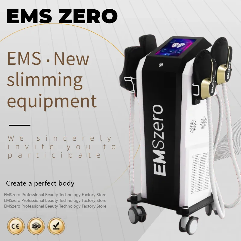 EMSzero RF body shaping machine EMShape body shaping 6500W muscle stimulation slimming device emszero EMS weight loss machine
EMSzero RF body shaping machine EMShape body shaping 6500W muscle stimulation slimming device emszero EMS weight loss machine