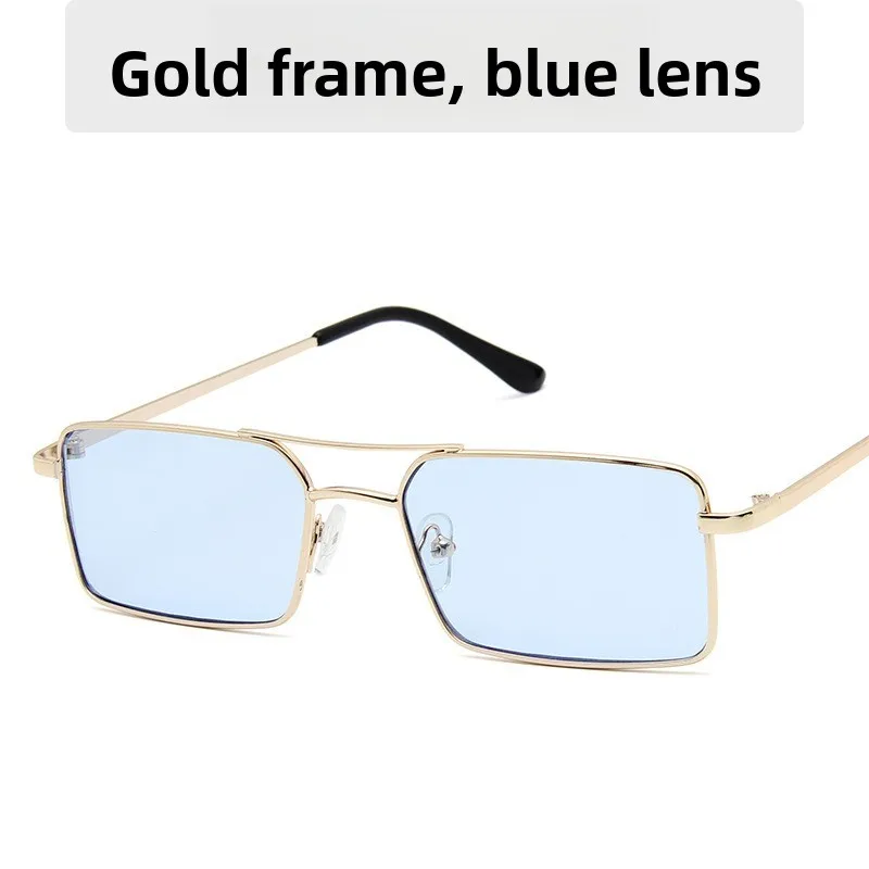 Trendy New Fashion Sunglasses Double Beam Square Sunglasses Marine Sheet Metal Glasses
Trendy New Fashion Sunglasses Double Beam Square Sunglasses Marine Sheet Metal Glasses