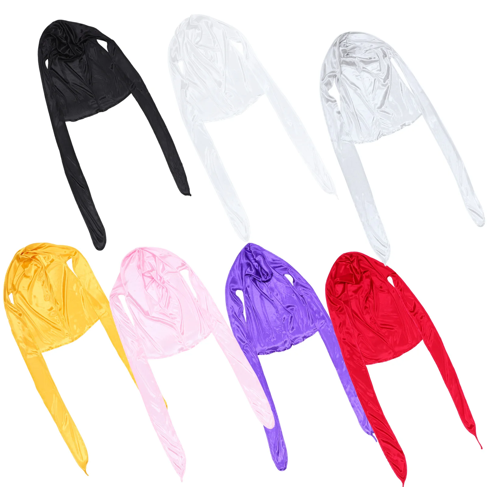 Silk Pirate Hat Durag Wrap Long Tail Wide Strap Hair Headwrap Headscarf Breathable Comfortable Lightweight
Silk Pirate Hat Durag Wrap Long Tail Wide Strap Hair Headwrap Headscarf Breathable Comfortable Lightweight