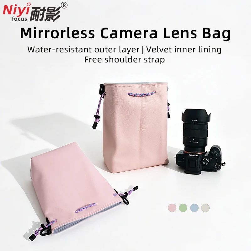 Shoulder Camera Bag Portable Travel Lens Pouch PU Leather Waterproof for Canon R50 Fujifilm Nikon Sony Instax Mini13 CCD Camera
Shoulder Camera Bag Portable Travel Lens Pouch PU Leather Waterproof for Canon R50 Fujifilm Nikon Sony Instax Mini13 CCD Camera