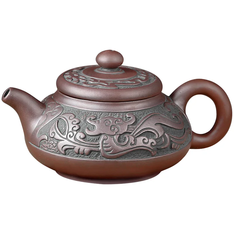 Vintage Bronze Purple Clay Pot Zhu Clay Pot Teapot Ceramic Large Capacity Kung Fu Tea Set Household Filter Flower Teapot
Vintage Bronze Purple Clay Pot Zhu Clay Pot Teapot Ceramic Large Capacity Kung Fu Tea Set Household Filter Flower Teapot