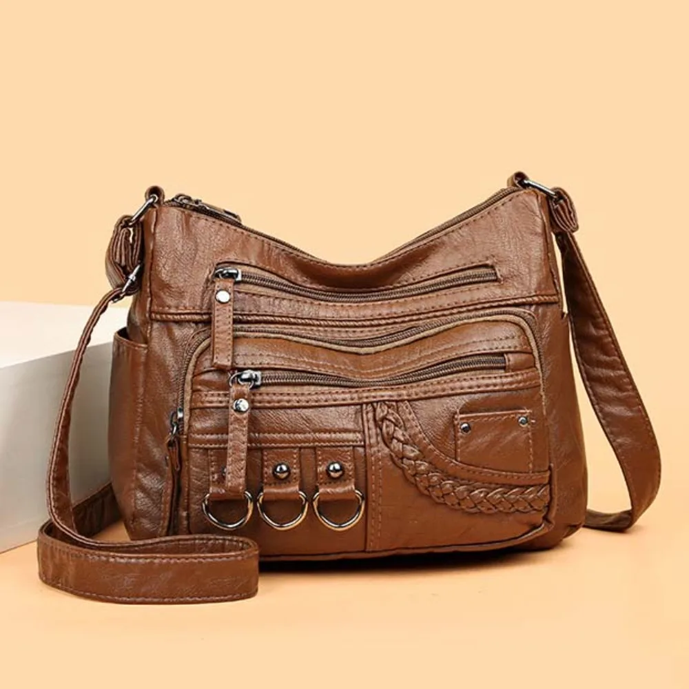 Сумка для мамы в корейском стиле, элегантная, с защитой от потери, с множеством карманов, из мягкой искусственной кожи, квадратная, черная, с широким ремнем, повседневная, для покупок
Сумка для мамы в корейском стиле, элегантная, с защитой от потери, с множеством карманов, из мягкой искусственной кожи, квадратная, черная, с широким ремнем, повседневная, для покупок