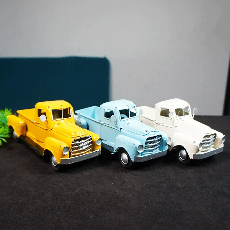 Classic Vintage Pickup Truck Model Toy Car Pull-Back Function Realistic Detail Mini Decoration Collectible Vehicles Model Gifts
Classic Vintage Pickup Truck Model Toy Car Pull-Back Function Realistic Detail Mini Decoration Collectible Vehicles Model Gifts
