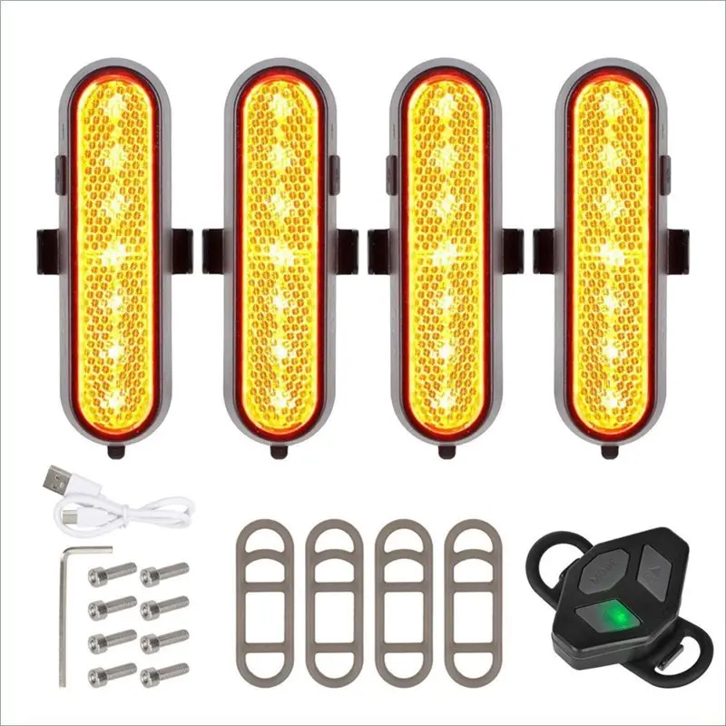 ABVL-Turn Signal Light LED Remote Control Waterproof LED Warning Turn Signal Light For M365 1S Pro2 Electric Scooter
ABVL-Turn Signal Light LED Remote Control Waterproof LED Warning Turn Signal Light For M365 1S Pro2 Electric Scooter