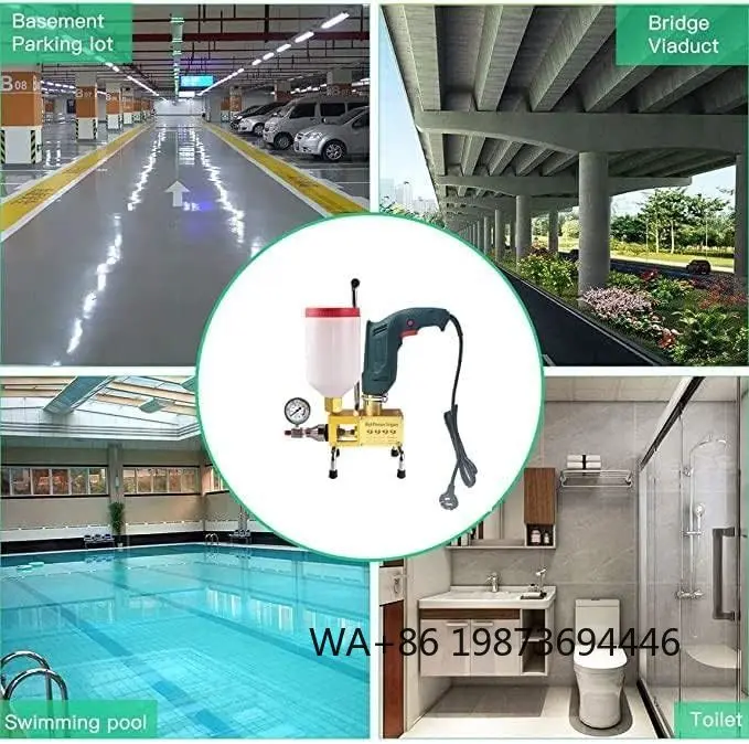Outdoor Stainless Steel Grouting Machine, Wall Terrace Waterproof Epoxy Injection Water Stop Device
Outdoor Stainless Steel Grouting Machine, Wall Terrace Waterproof Epoxy Injection Water Stop Device