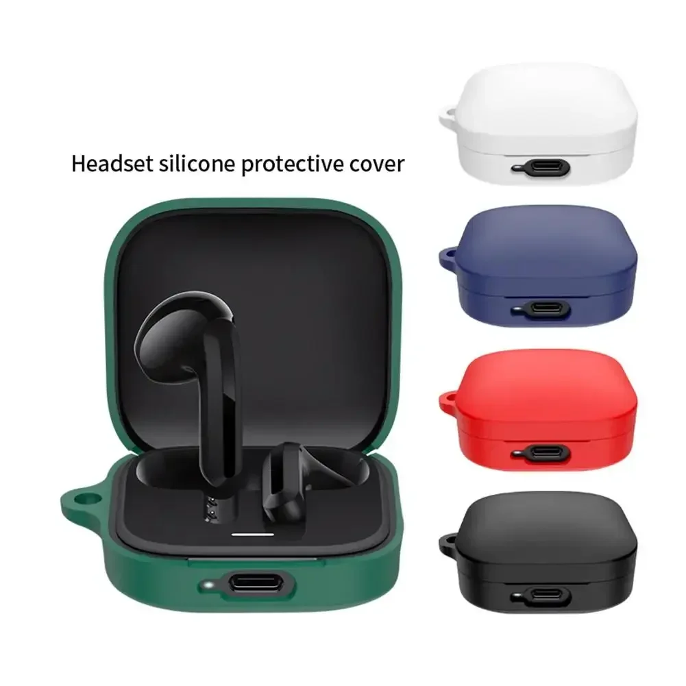 Silicone Protective Case Cover Suitable For Redmi Buds6 Case Guard Anti-fall Dustproof All-round Protection with Lanyard Hole
Silicone Protective Case Cover Suitable For Redmi Buds6 Case Guard Anti-fall Dustproof All-round Protection with Lanyard Hole