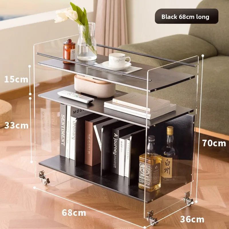 Stable Creative sofa side table bedside shelf trolley simple ins movable small apartment coffee table
Stable Creative sofa side table bedside shelf trolley simple ins movable small apartment coffee table