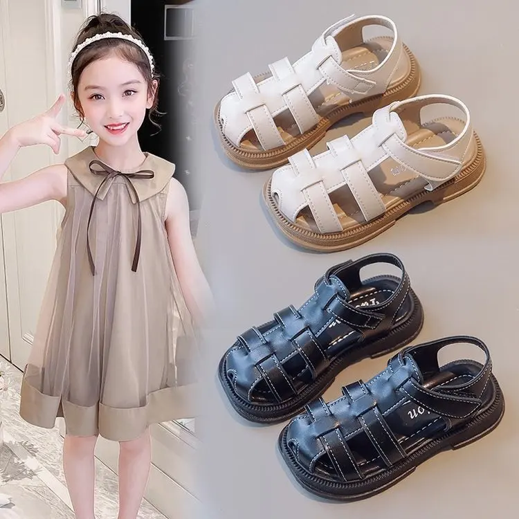 2024 Summer New Children Boys Casual Beach Shoes Girls Fashion Simple Open-toed Sandals
2024 Summer New Children Boys Casual Beach Shoes Girls Fashion Simple Open-toed Sandals