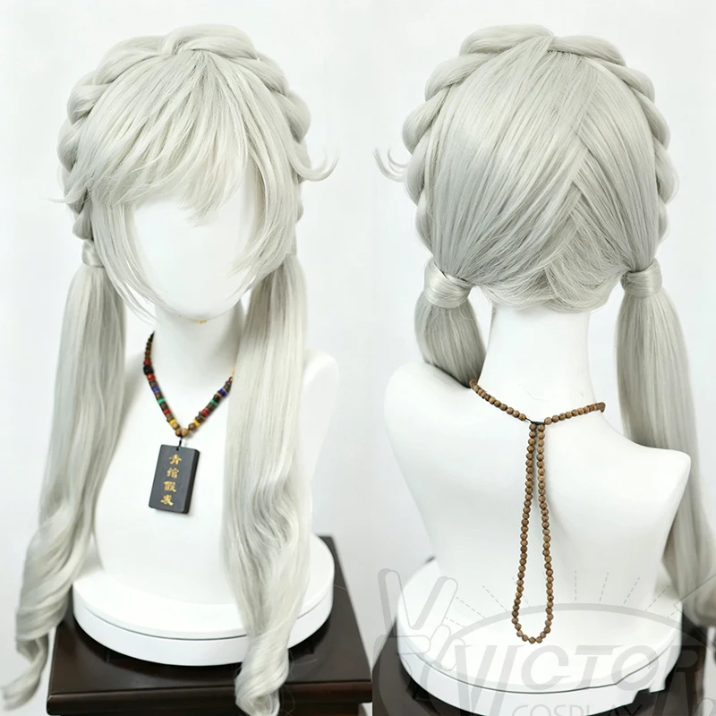 Styled Wig Cute Rabbit Cosplay Sliver Bunches Double Ponytail Hot Cosplay Heat Resistant Customized Hair For Comic Con Party
Styled Wig Cute Rabbit Cosplay Sliver Bunches Double Ponytail Hot Cosplay Heat Resistant Customized Hair For Comic Con Party