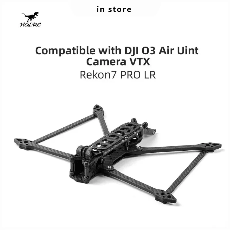New HGLRC Rekon7 PRO Long Range HD O3 Frame Kit 7 Inch For FPV Drone For DIY RC FPV Quadcopter in store Drone Parts
New HGLRC Rekon7 PRO Long Range HD O3 Frame Kit 7 Inch For FPV Drone For DIY RC FPV Quadcopter in store Drone Parts