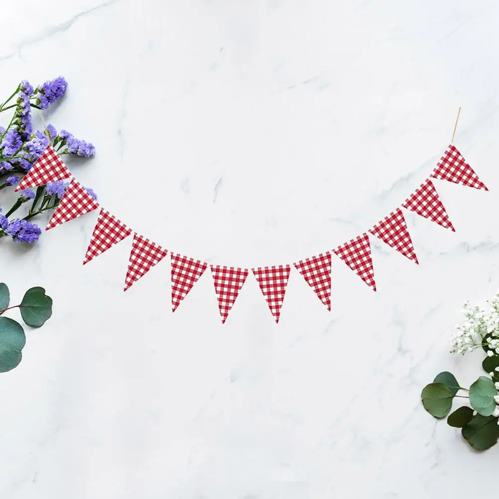 Decorative Flags Pennant Banners Plaid Lattice Window Festival Decorations Outdoor Indoor Christmas Birthday Parties
Decorative Flags Pennant Banners Plaid Lattice Window Festival Decorations Outdoor Indoor Christmas Birthday Parties