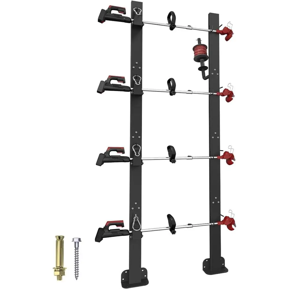 Universal Trimmer Rack for Open Trailers with Lockable Mount and Line Holder for Lawn Equipment
Universal Trimmer Rack for Open Trailers with Lockable Mount and Line Holder for Lawn Equipment