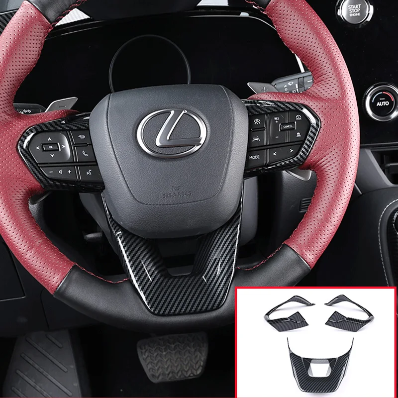 Для Lexus NX 350 350h 450h+ Fsport NX250 400h+ 2022-2024 ABS карбоновая текстура переключателя рулевого колеса крышка рамка планки аксессуары
Для Lexus NX 350 350h 450h+ Fsport NX250 400h+ 2022-2024 ABS карбоновая текстура переключателя рулевого колеса крышка рамка планки аксессуары