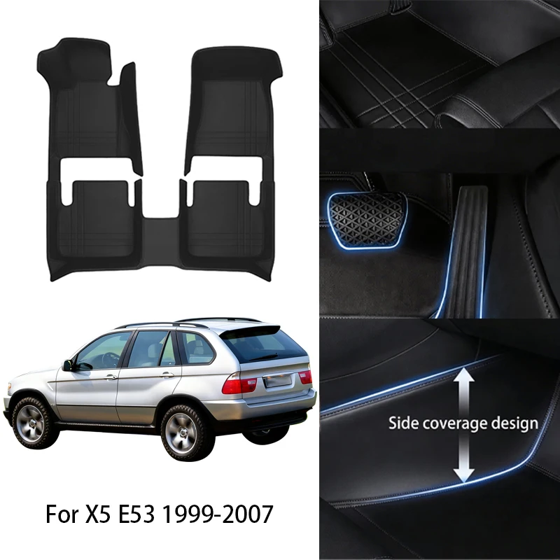 Custom Fit PU Leather Car Floor Mat For BMW For X5 E53 E70 F15 G05 1999 2009 2019 2026 Luxury Full Set Auto Interior Accessories
Custom Fit PU Leather Car Floor Mat For BMW For X5 E53 E70 F15 G05 1999 2009 2019 2026 Luxury Full Set Auto Interior Accessories