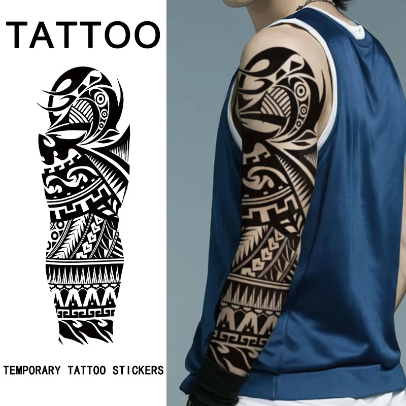 1Pcs Gorgeous Full Arm Temporary Tattoo Stickers, Long-lasting and Waterproof, Realistic Fake Tattoos for Man and Women.
1Pcs Gorgeous Full Arm Temporary Tattoo Stickers, Long-lasting and Waterproof, Realistic Fake Tattoos for Man and Women.
