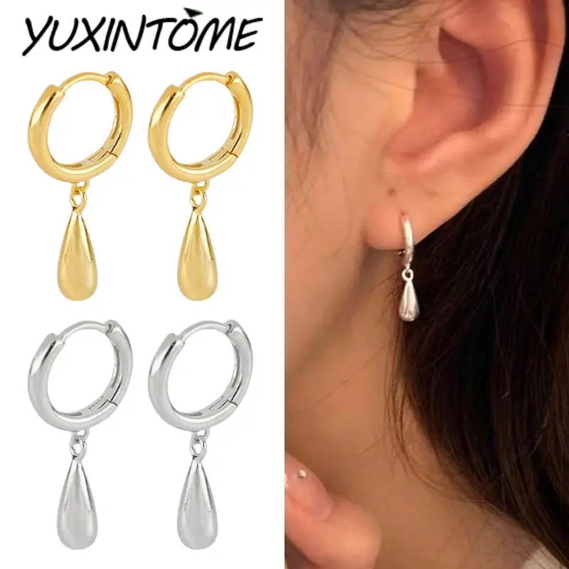 925 Sterling Silver Needle Light Luxury Niche Design Smooth Water Drop Pendant Earrings Women High-end Fashion Earrings Jewelry
925 Sterling Silver Needle Light Luxury Niche Design Smooth Water Drop Pendant Earrings Women High-end Fashion Earrings Jewelry