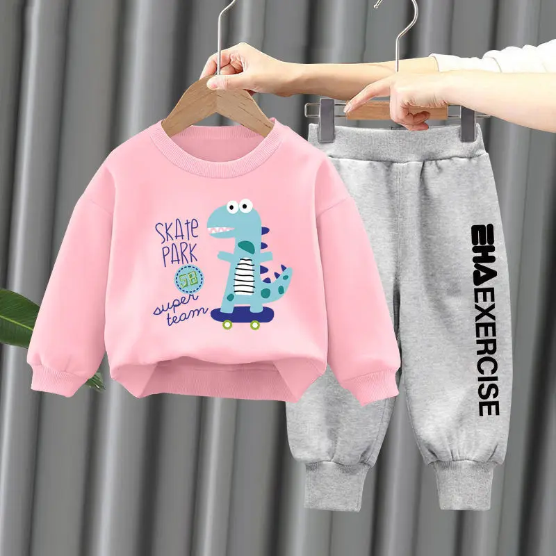 2025 New children's suit Boys and girls Spring and Fall baby suit cartoon crewneck hoodie + Sports two-piece suit 0-10 years old
2025 New children's suit Boys and girls Spring and Fall baby suit cartoon crewneck hoodie + Sports two-piece suit 0-10 years old