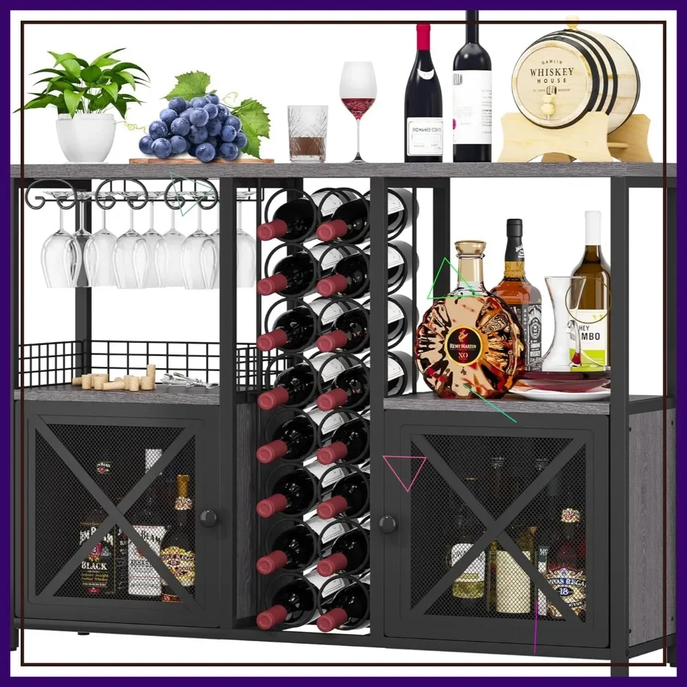 Modern Wooden Wine Bar Cabinet with Storage, Coffee Bar Station for Kitchen Dining Room
Modern Wooden Wine Bar Cabinet with Storage, Coffee Bar Station for Kitchen Dining Room