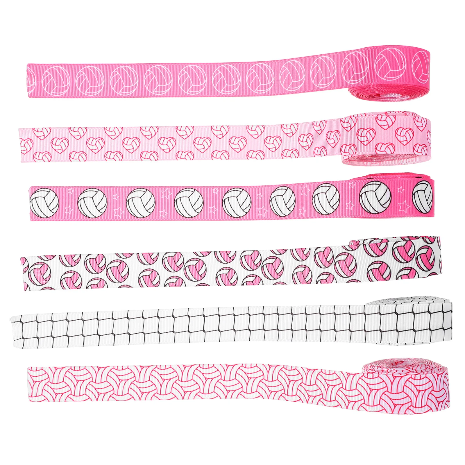 6pcs Volleyball Ribbon 5 Yards Pink Grosgrain Craft Ribbon For Diy Wrapping Sewing Decorations Sports Party Supplies Handicrafts
6pcs Volleyball Ribbon 5 Yards Pink Grosgrain Craft Ribbon For Diy Wrapping Sewing Decorations Sports Party Supplies Handicrafts