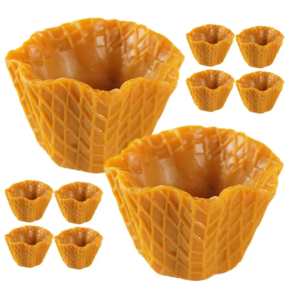 12 Pcs Simulated Ice Cream Cone DIY Charms Light Brown Phone Case Decor Hairband Accessories Wear Resistant PVC Creative Craft
12 Pcs Simulated Ice Cream Cone DIY Charms Light Brown Phone Case Decor Hairband Accessories Wear Resistant PVC Creative Craft
