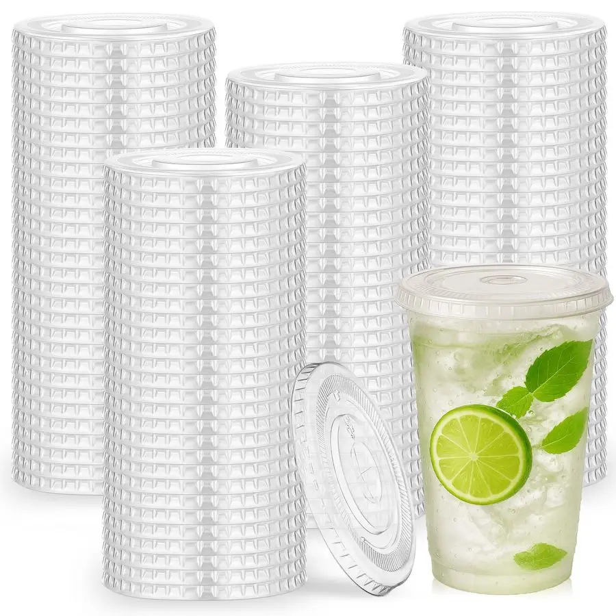 500 штук, 98 мм, прозрачные пластиковые плоские крышки из ПЭТ с отверстием для соломинки, подходят для стаканов объемом 16, 20, 24 унции, одноразовые прозрачные пластиковые крышки для стаканов
500 штук, 98 мм, прозрачные пластиковые плоские крышки из ПЭТ с отверстием для соломинки, подходят для стаканов объемом 16, 20, 24 унции, одноразовые прозрачные пластиковые крышки для стаканов