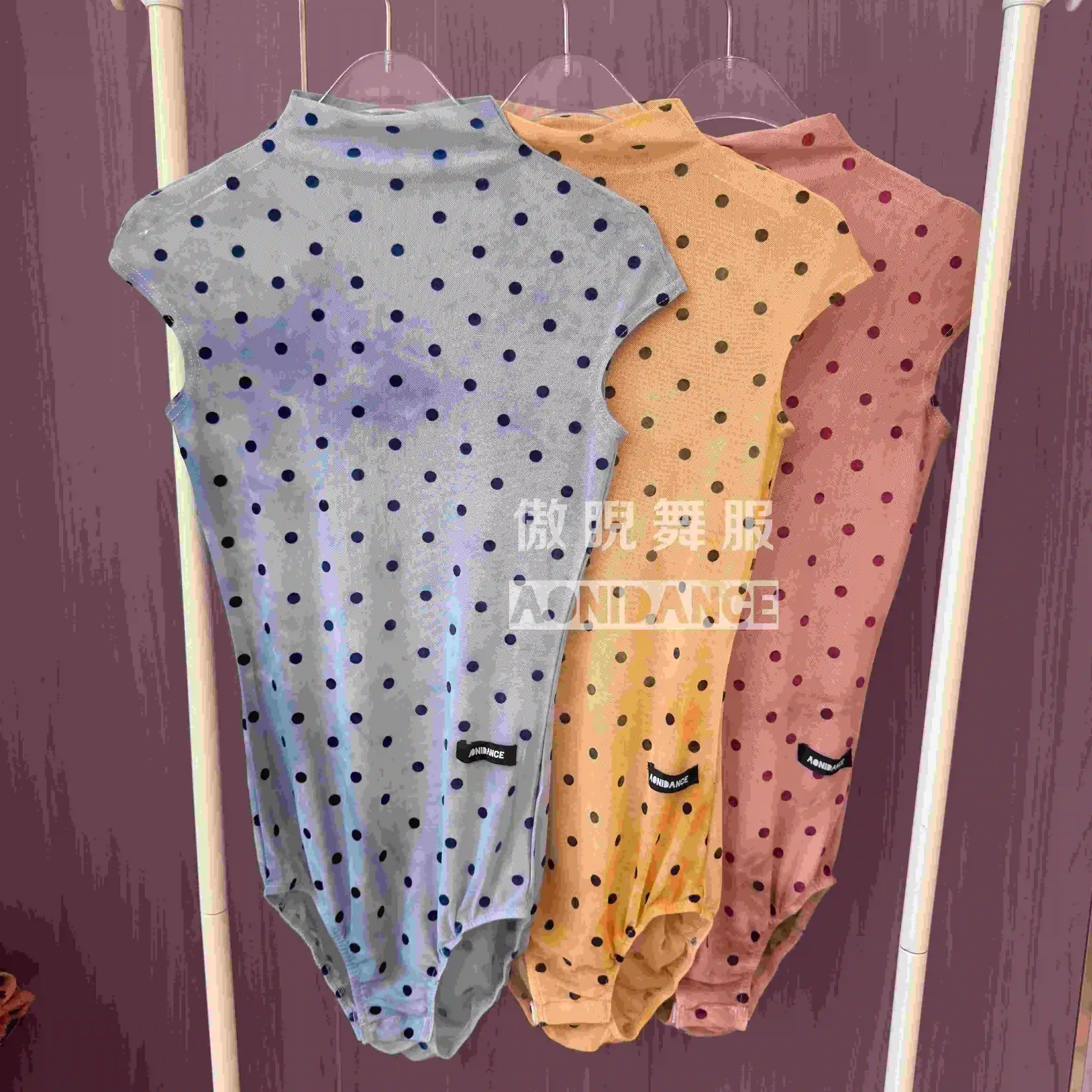 Sexy Polka Dot Mesh Bodysuit Women Latin Dance Practice Clothes Summer Rumba ChaCha Dance Training Tops Adult Dancewear DNV27003
Sexy Polka Dot Mesh Bodysuit Women Latin Dance Practice Clothes Summer Rumba ChaCha Dance Training Tops Adult Dancewear DNV27003