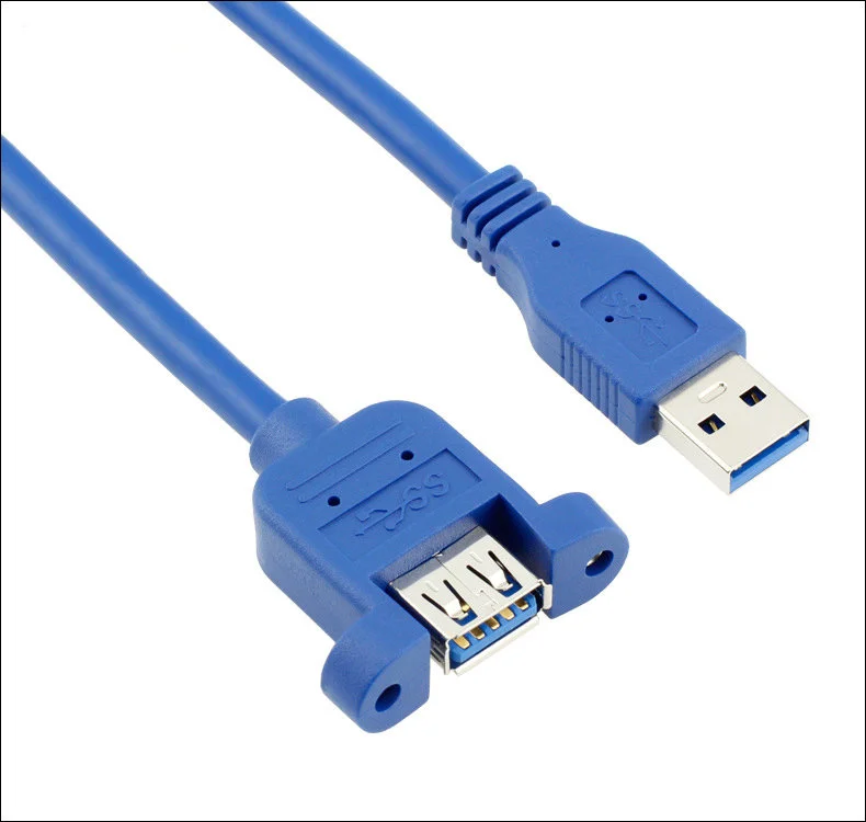 Удлинительный Кабель USB 3,0 штекер-гнездо с отверстием для винта высокоскоростной Удлинительный кабель USB с ушным кольцом может быть зафиксирован на/0,6/1/1/2 м
Удлинительный Кабель USB 3,0 штекер-гнездо с отверстием для винта высокоскоростной Удлинительный кабель USB с ушным кольцом может быть зафиксирован на/0,6/1/1/2 м