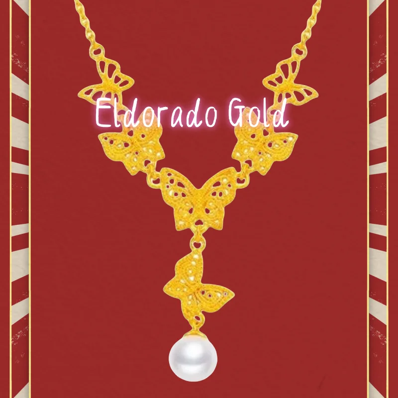 AU750 18K real gold women's necklace, with a new butterfly design process, pearl pendant chain, luxurious jewelry giftValentine'
AU750 18K real gold women's necklace, with a new butterfly design process, pearl pendant chain, luxurious jewelry giftValentine'