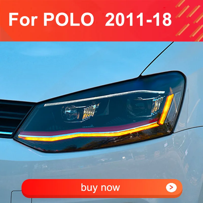 1 Pair Car Styling Headlight for VW POLO 2011-2018 LED Headlights Assembly Plug and Play with LED DRL Dynamic Turning Headlights
1 Pair Car Styling Headlight for VW POLO 2011-2018 LED Headlights Assembly Plug and Play with LED DRL Dynamic Turning Headlights
