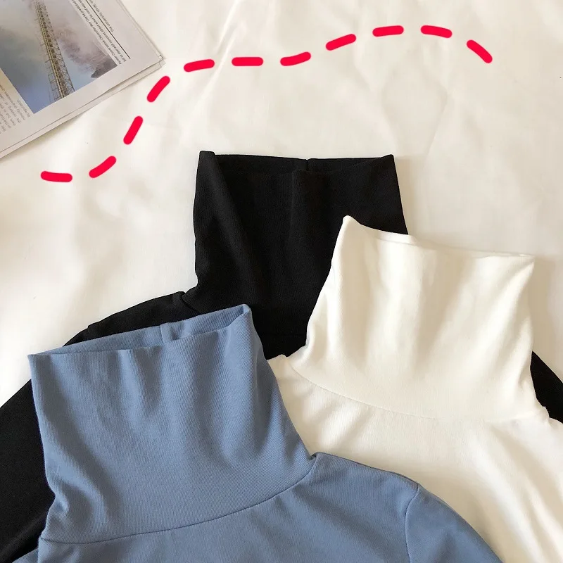 Solid Color High Neck Base Shirt, Versatile Korean Version, Inner Layer, Long Sleeved Slim Fit Top
Solid Color High Neck Base Shirt, Versatile Korean Version, Inner Layer, Long Sleeved Slim Fit Top
