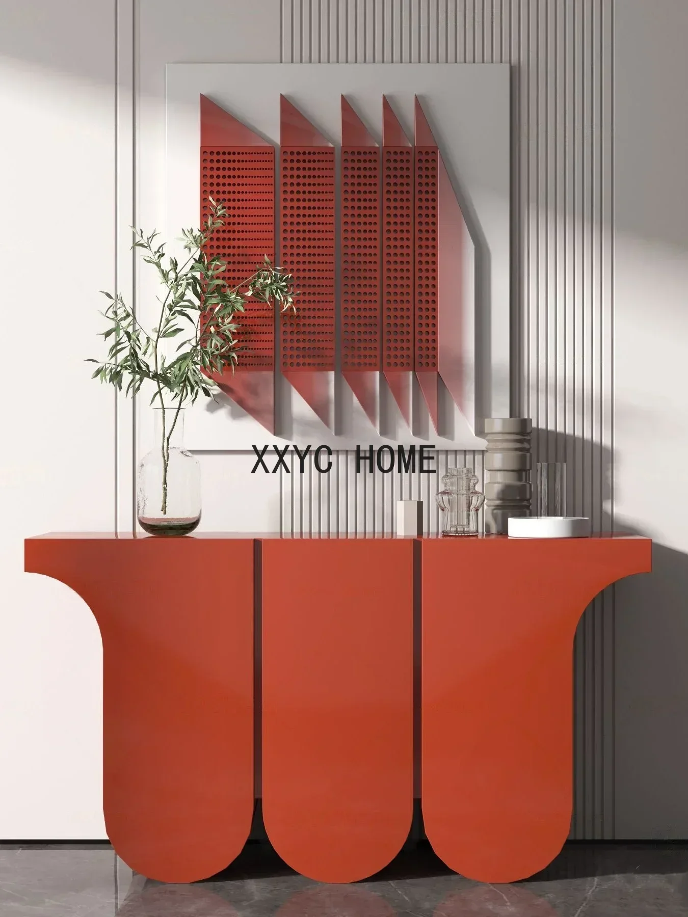 Solid Wood Entrance Table Art Painted Sideboard Decorative Locker
Solid Wood Entrance Table Art Painted Sideboard Decorative Locker