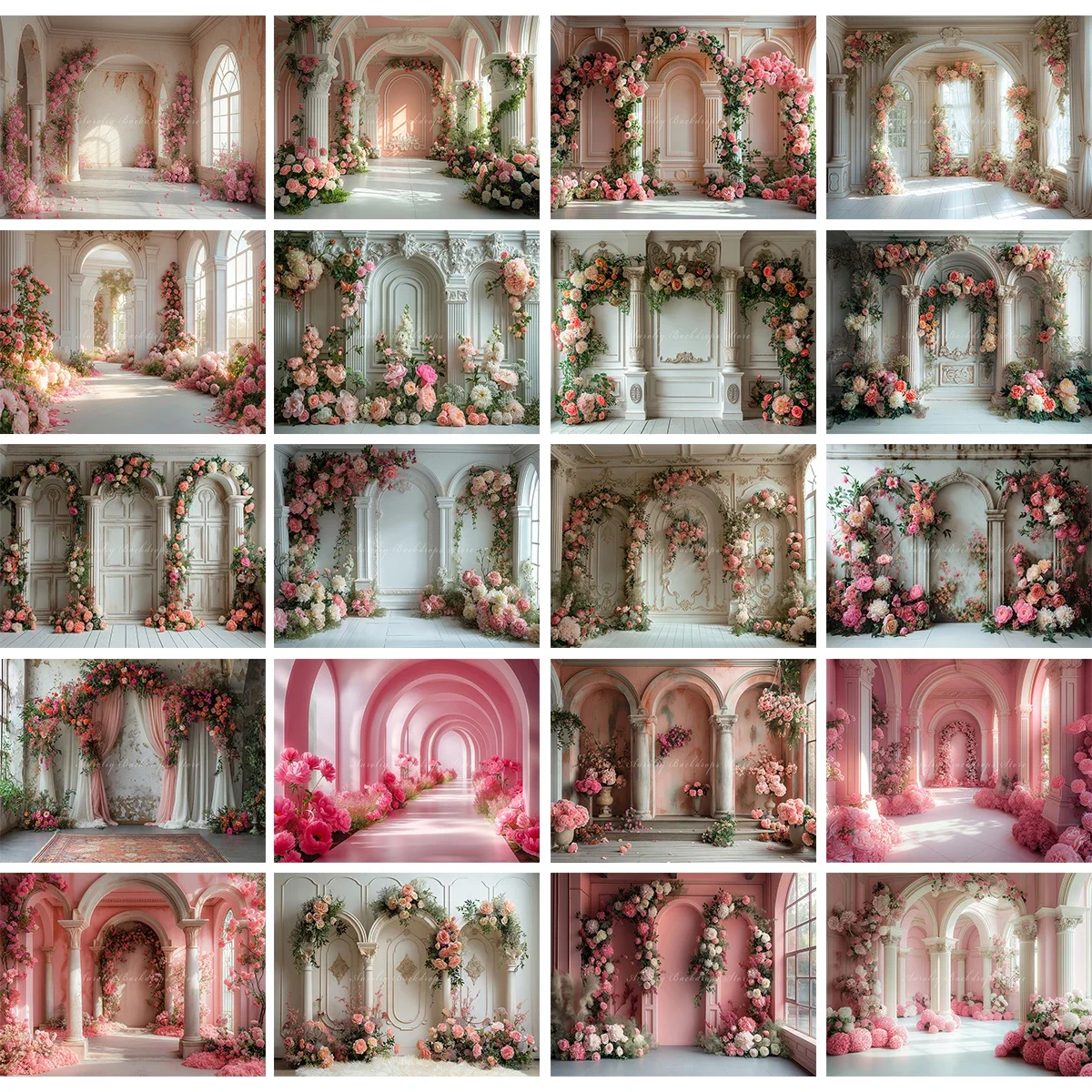 Arched Backdrop Pastel Pink And White Colors Floral Photography Props Kids Baby Cake Smash Photocall Decors Studio Backgrounds
Arched Backdrop Pastel Pink And White Colors Floral Photography Props Kids Baby Cake Smash Photocall Decors Studio Backgrounds