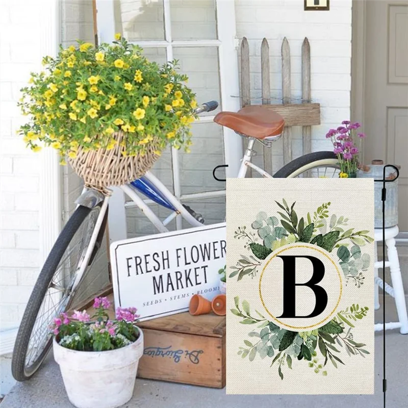 ABJS Beauty Letter B Garden Flag Floral 12X18 Inch Double Sided for Outside Small Burlap Family Last Name 3Pcs
ABJS Beauty Letter B Garden Flag Floral 12X18 Inch Double Sided for Outside Small Burlap Family Last Name 3Pcs