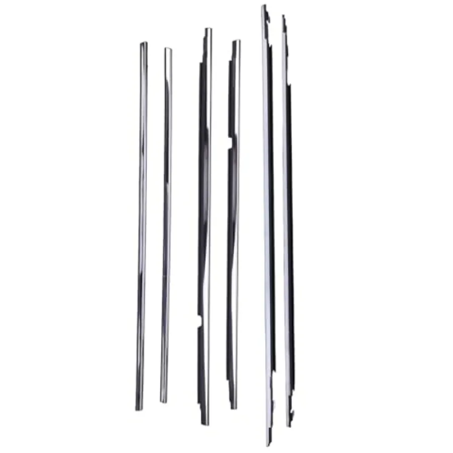 6Pcs Door Window Molding Trim Car Outside Door Window Seal Belt Weatherstrip Compatible for Land Cruisers FJ80 FZJ80 HDJ80 1991
6Pcs Door Window Molding Trim Car Outside Door Window Seal Belt Weatherstrip Compatible for Land Cruisers FJ80 FZJ80 HDJ80 1991