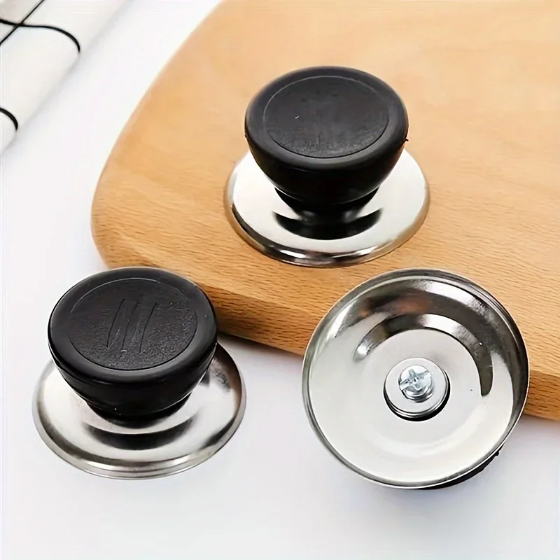 2pcs Anti-scald Lid Handle, Stainless Steel Universal Lid Handle, Lid Accessories
2pcs Anti-scald Lid Handle, Stainless Steel Universal Lid Handle, Lid Accessories