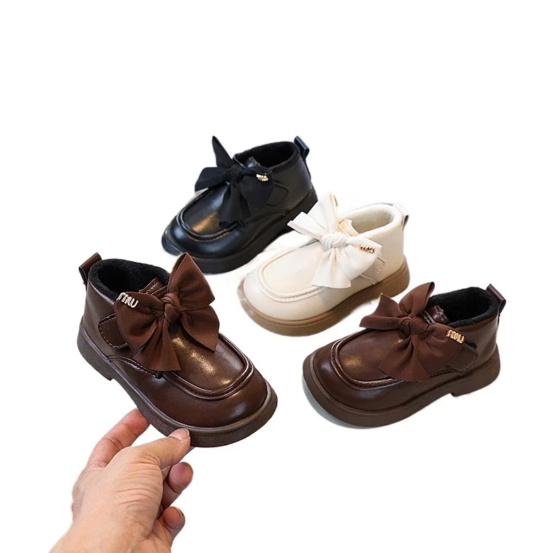 Winter Children Girls Outdoor Microfiber Leather Round Toe Anti Slip Bow Leather Shoes Kids Toddler Baby Princess Short Boots
Winter Children Girls Outdoor Microfiber Leather Round Toe Anti Slip Bow Leather Shoes Kids Toddler Baby Princess Short Boots