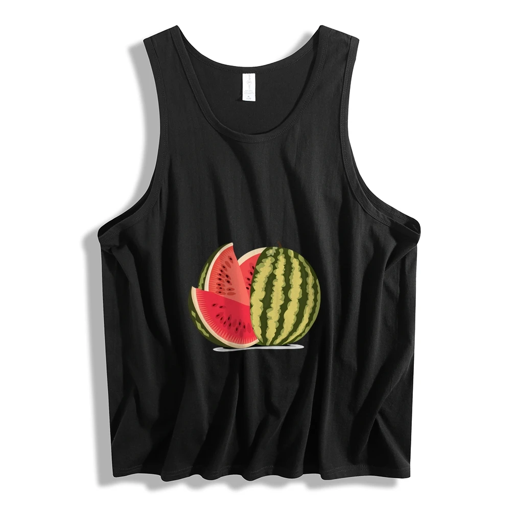 Graphic Summer Men's Tank Top Gym With Watermelon Print Clothing Man Sleeveless Shirt Vest Fitness Tank Tops For Training
Graphic Summer Men's Tank Top Gym With Watermelon Print Clothing Man Sleeveless Shirt Vest Fitness Tank Tops For Training
