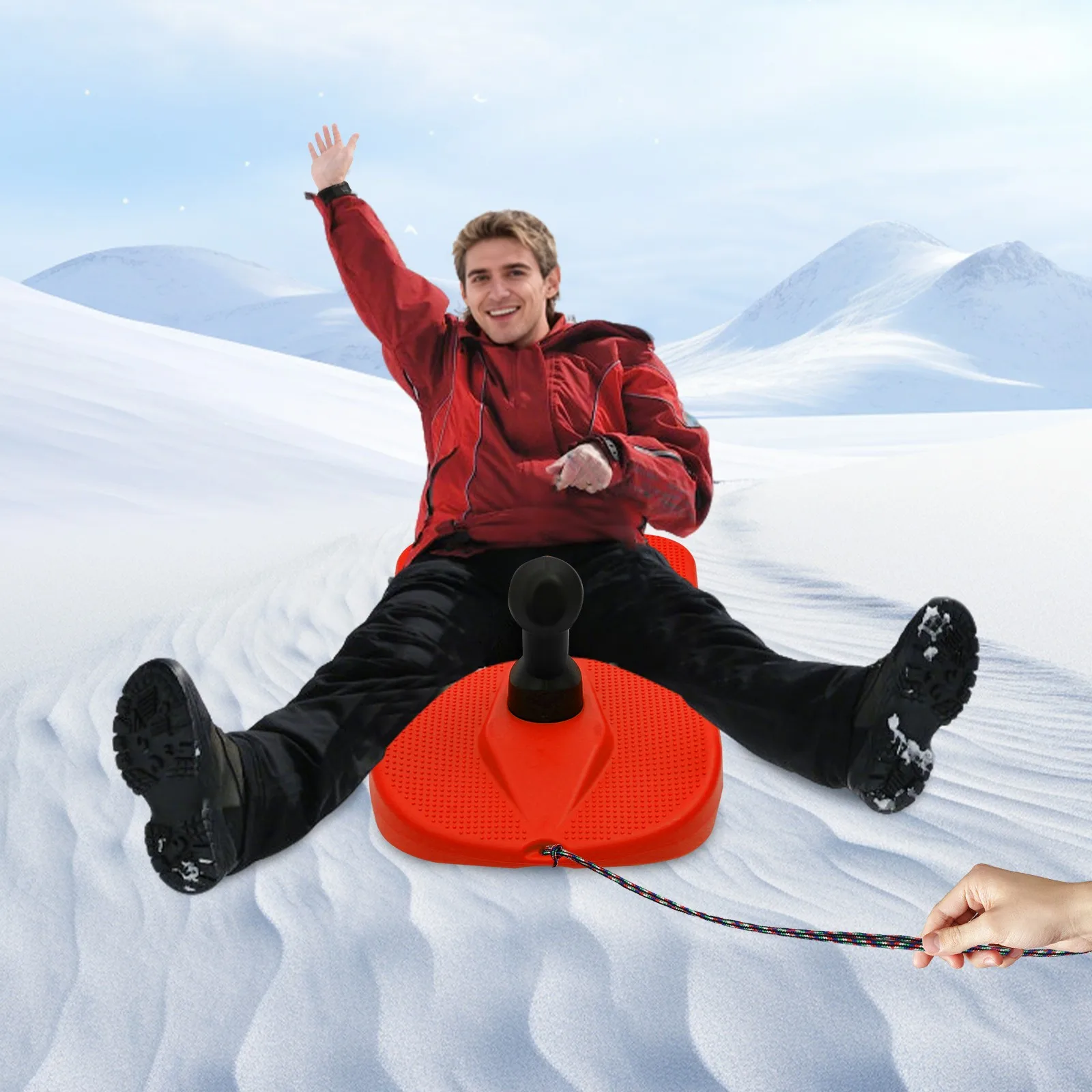 Красный, сноубордические сани с ручкой и тяговой веревкой, детские сани для сноуборда на открытом воздухе, для катания на лыжах, поверхности льда, грузоподъемность 165 фунтов
Красный, сноубордические сани с ручкой и тяговой веревкой, детские сани для сноуборда на открытом воздухе, для катания на лыжах, поверхности льда, грузоподъемность 165 фунтов