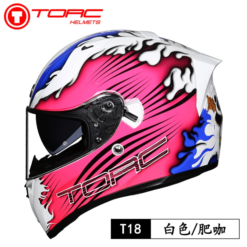 New TORC Motorcycle Full Face Helmet Fashion Dual Lens Motocross Racing Casque Moto Men Women Safety Downhill Off Road Capacete
New TORC Motorcycle Full Face Helmet Fashion Dual Lens Motocross Racing Casque Moto Men Women Safety Downhill Off Road Capacete