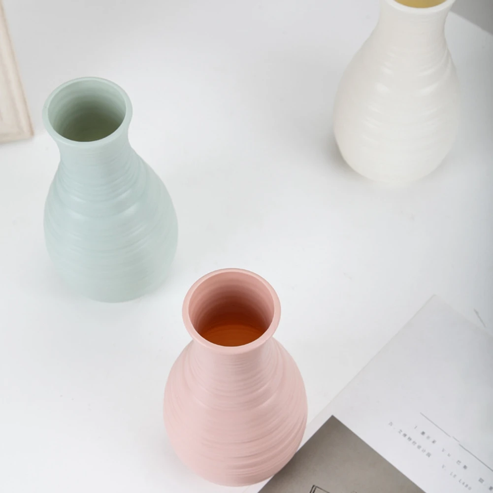 Hip Shape Plastic Material Vase 20cmx10.5cm Imitation Ceramic Flower Vase&Plastic Flower Vase for Home Decoration,Pink HOT
Hip Shape Plastic Material Vase 20cmx10.5cm Imitation Ceramic Flower Vase&Plastic Flower Vase for Home Decoration,Pink HOT